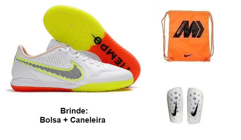 Chuteira Futsal Nike Tiempo Legend 9 Pro Ic + Brindes
