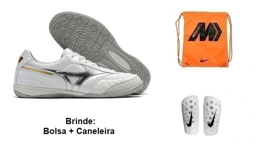 Chuteira Futsal Mizuno Morelia Sala (Ic) + Brindes