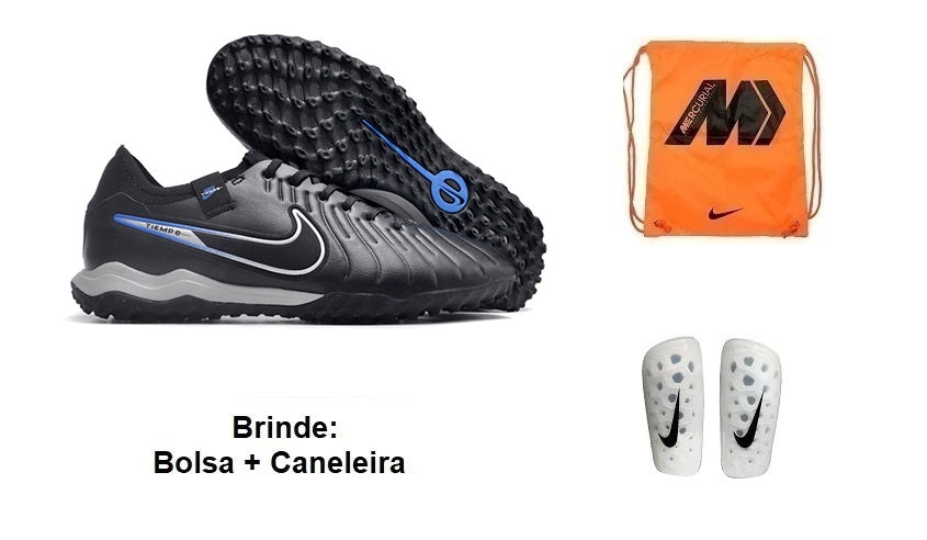 Chuteira Society Nike Tiempo Legend 10 (Tf)