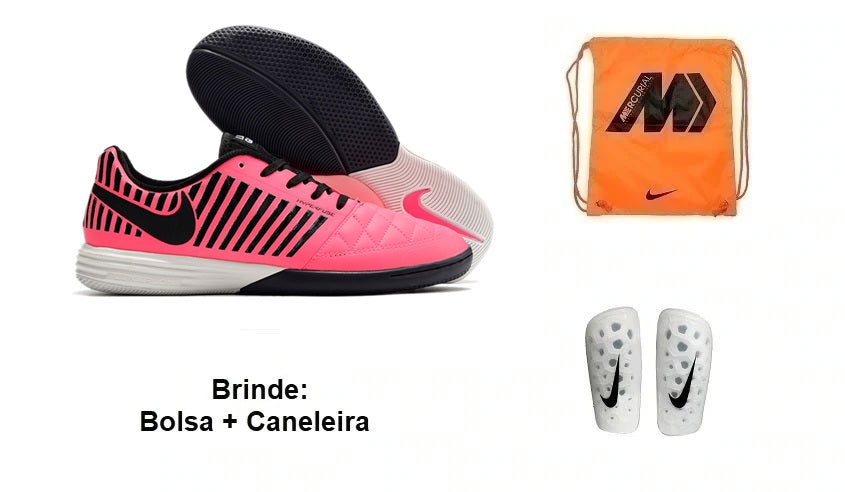Chuteira Futsal Nike Lunar Gato 2 Ic (3) + Brindes