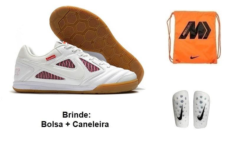 Chuteira Futsal Nike Sb Gato X Supreme + Brindes