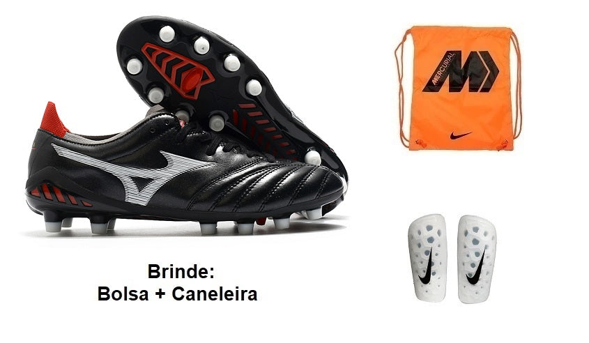Chuteira Campo Mizuno Morelia Neo 3 Pro Fg