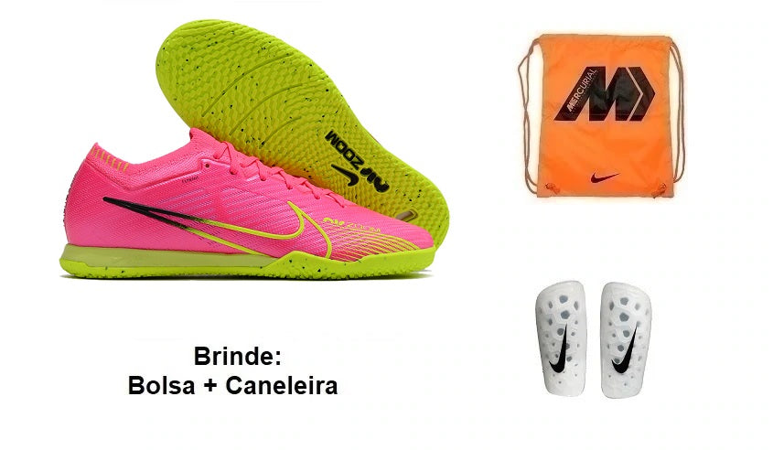Chuteira Futsal Nike Air Mercurial Vapor 15 Ic (2) + Brindes