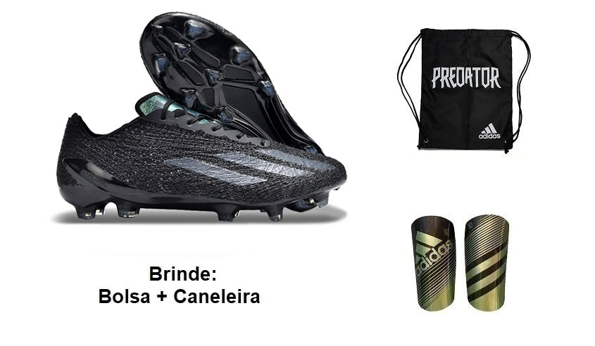 Chuteira Campo Adidas X Crazyfast Strung.1 Fg