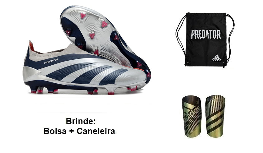 Chuteira Campo Adidas Predator Laceless Tongue (Fg) 2