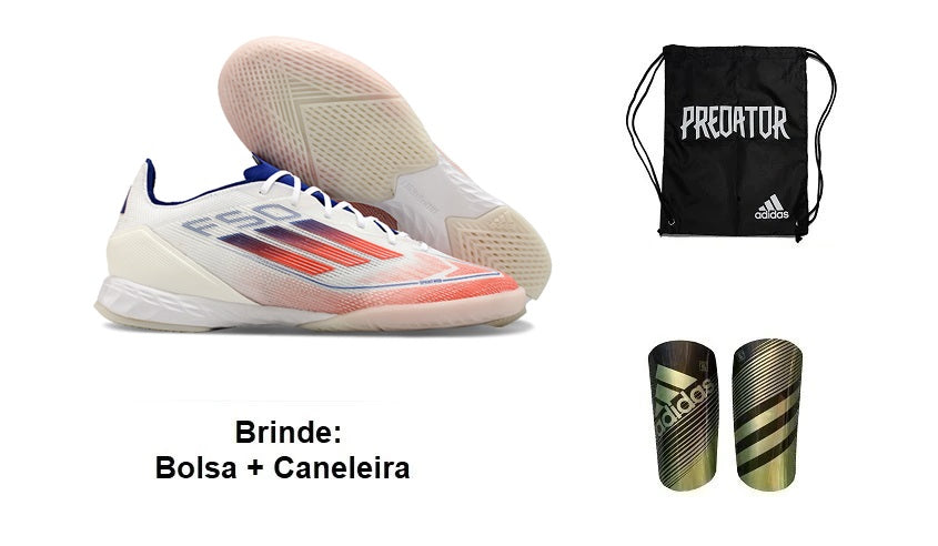 Chuteira Futsal Adidas F50 Pro (Ic) + Brindes