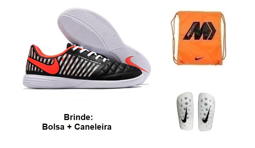 Chuteira Futsal Nike Lunar Gato 2 Ic (3) + Brindes