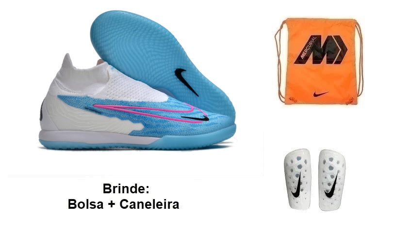 Chuteira Futsal Nike Phantom Gx Df Ic + Brindes