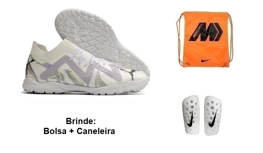 Chuteira Society Puma Future Ultimate Tf + Brindes