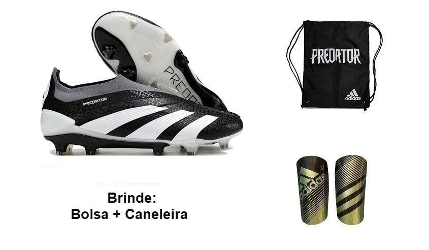 Chuteira Campo Adidas Predator Laceless Tongue (Fg) 2