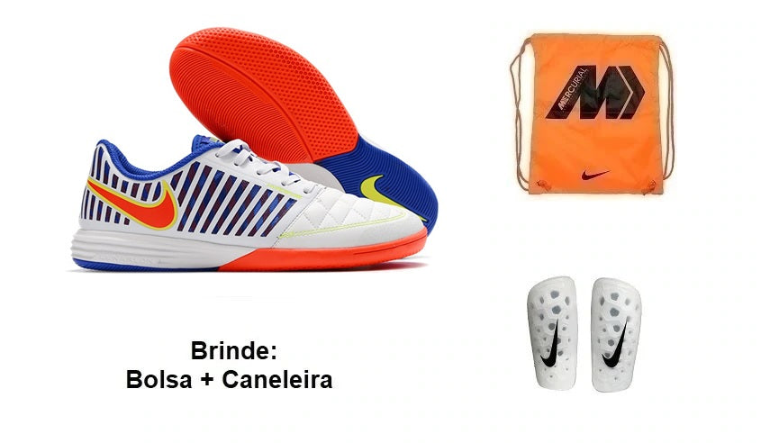 Chuteira Futsal Nike Lunar Gato 2 Ic (3) + Brindes