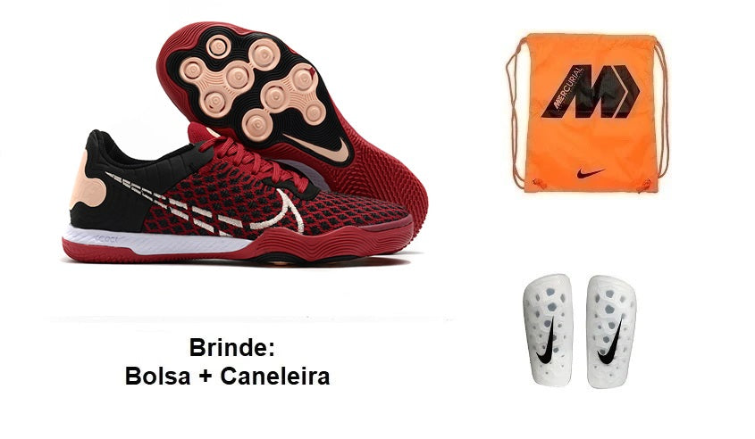 Chuteira Futsal Nike React Gato Ic + Brindes