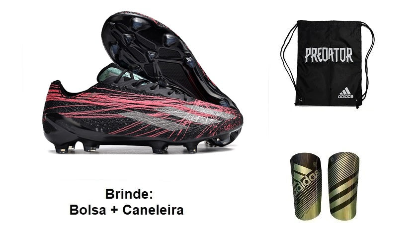 Chuteira Campo Adidas X Crazyfast Strung.1 Fg