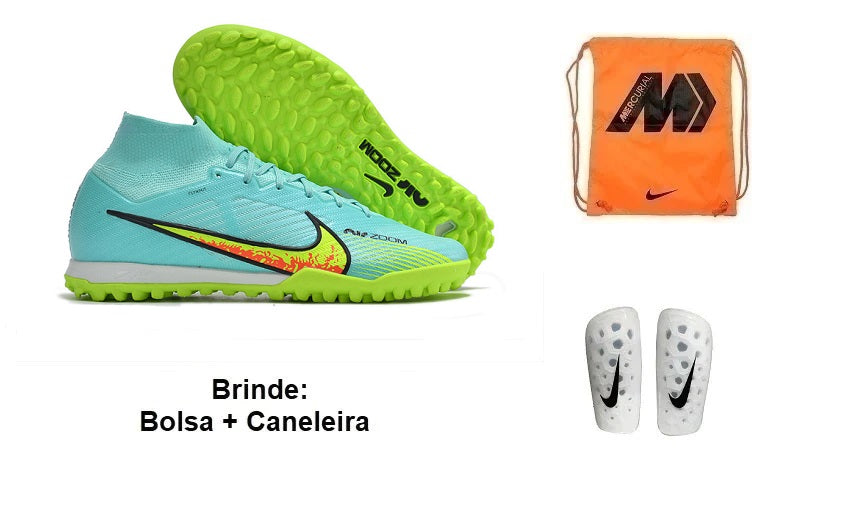 Chuteira Society Nike Air Mercurial Superfly 9 (Tf)