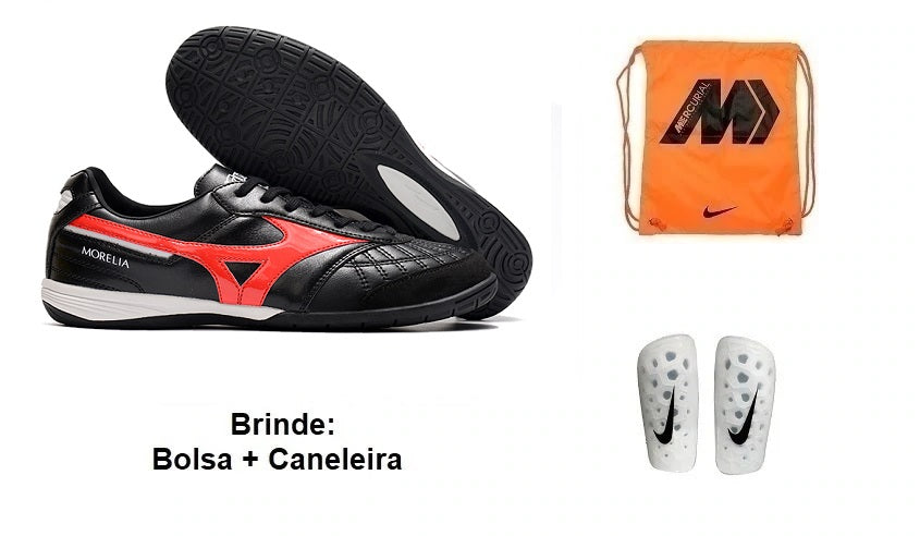 Chuteira Futsal Mizuno Morelia Sala (Ic) + Brindes