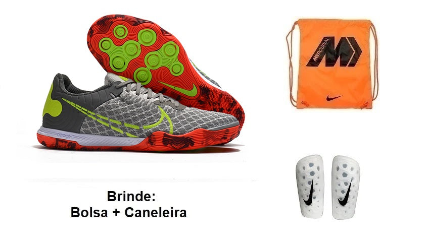 Chuteira Futsal Nike React Gato Ic + Brindes
