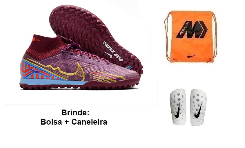 Chuteira Society Nike Air Mercurial Superfly 9 (Tf)