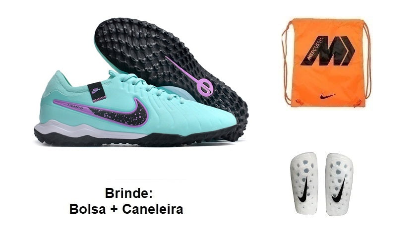 Chuteira Society Nike Tiempo Legend 10 (Tf)