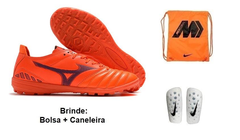 Chuteira Society Mizuno Morelia Neo 3 Tf + Brindes