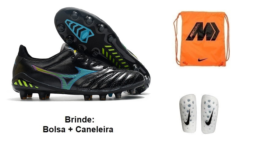 Chuteira Campo Mizuno Morelia Neo 3 Pro Fg