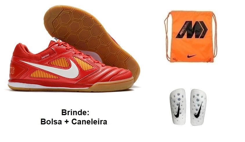 Chuteira Futsal Nike Sb Gato X Supreme + Brindes