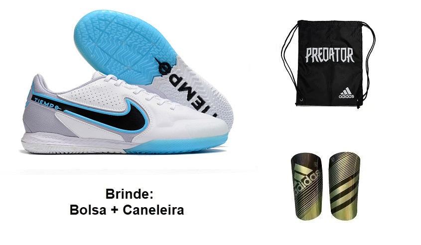Chuteira Futsal Nike Tiempo Legend 9 Pro Ic + Brindes