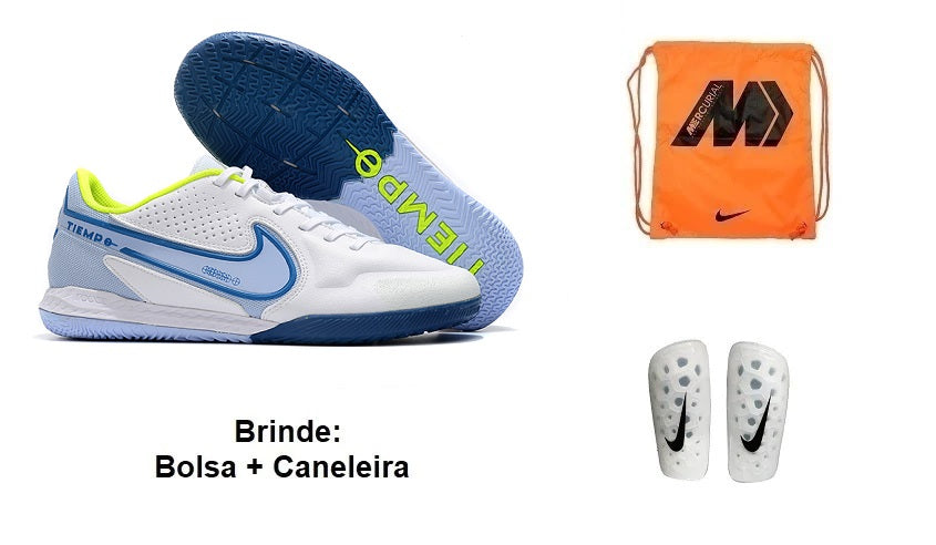 Chuteira Futsal Nike Tiempo Legend 9 Pro Ic + Brindes