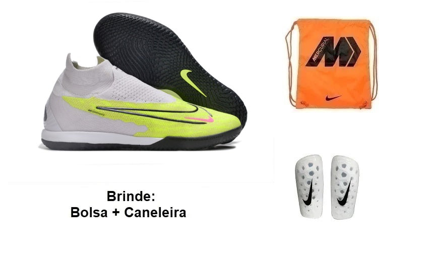 Chuteira Futsal Nike Phantom Gx Df Ic + Brindes