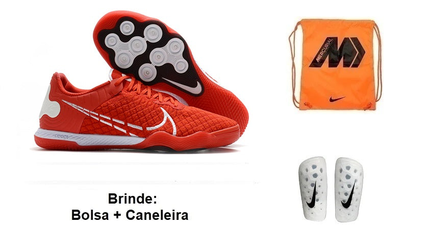 Chuteira Futsal Nike React Gato Ic + Brindes