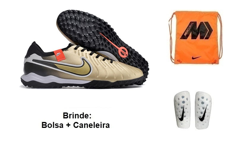 Chuteira Society Nike Tiempo Legend 10 (Tf)
