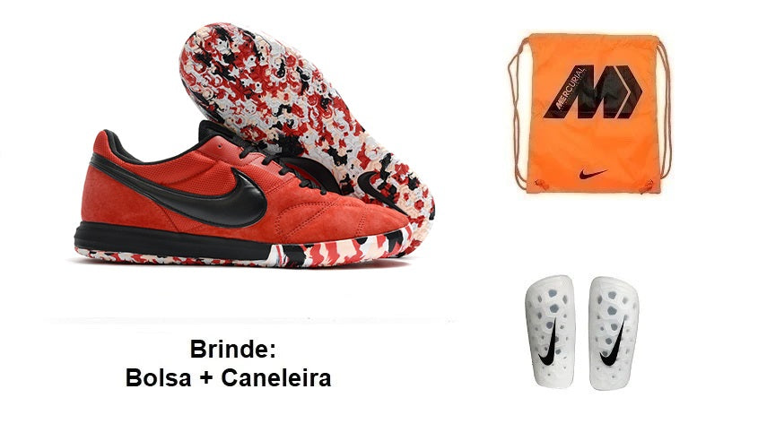Chuteira Futsal Nike Premier Ii (Ic) + Brindes