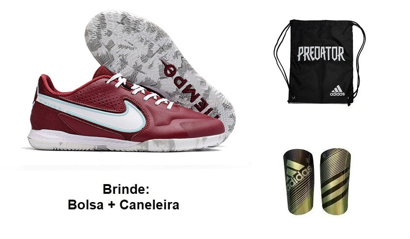 Chuteira Futsal Nike Tiempo Legend 9 Pro Ic + Brindes