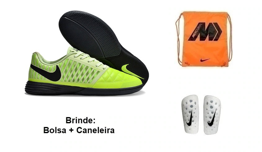 Chuteira Futsal Nike Lunar Gato 2 Ic (4) + Brindes
