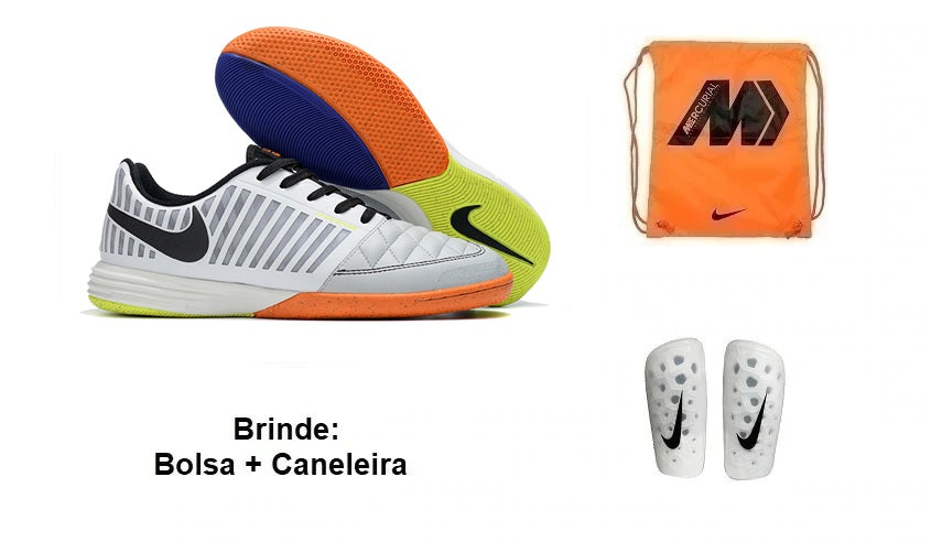 Chuteira Futsal Nike Lunar Gato 2 Ic (3) + Brindes