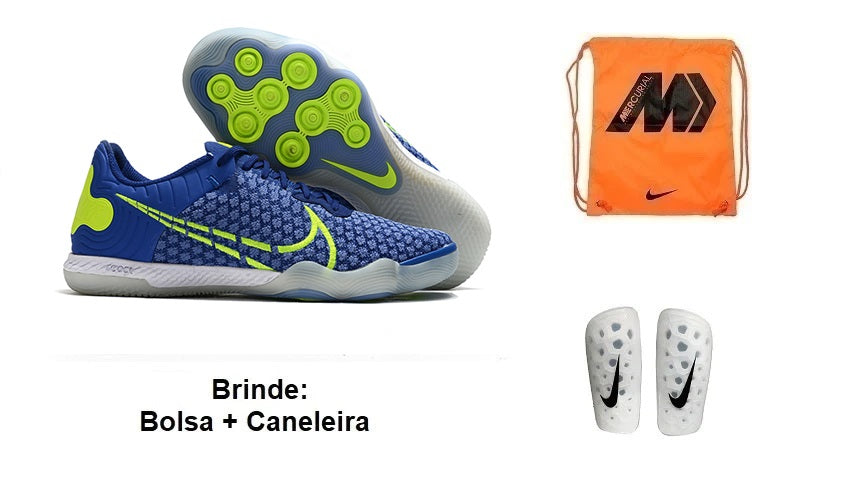 Chuteira Futsal Nike React Gato Ic + Brindes