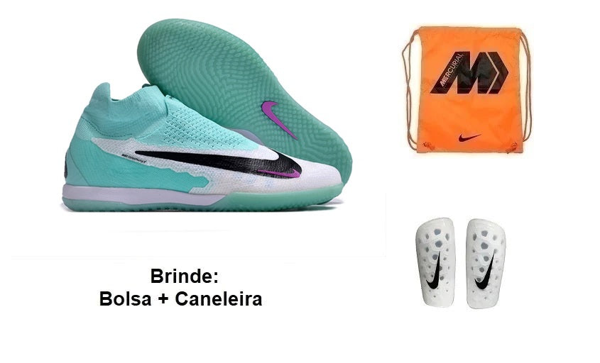 Chuteira Futsal Nike Phantom Gx Df Ic + Brindes