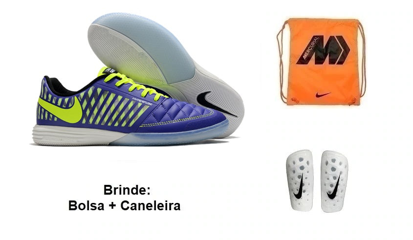 Chuteira Futsal Nike Lunar Gato 2 Ic (3) + Brindes