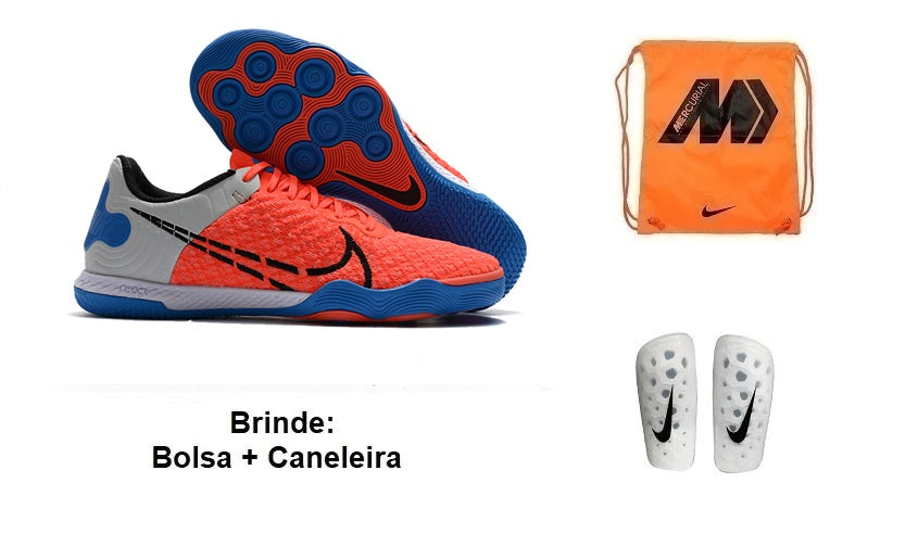 Chuteira Futsal Nike React Gato Ic + Brindes
