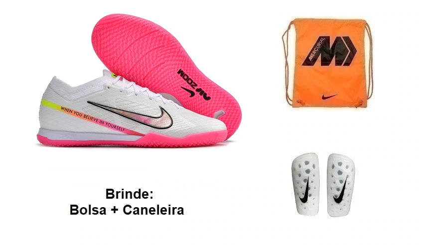 Chuteira Futsal Nike Air Mercurial Vapor 15 Ic (2) + Brindes