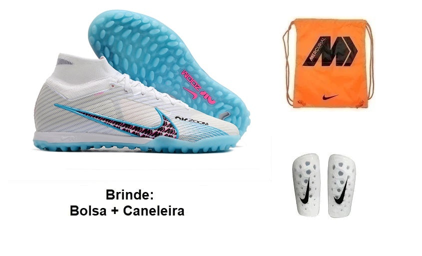 Chuteira Society Nike Air Mercurial Superfly 9 (Tf)