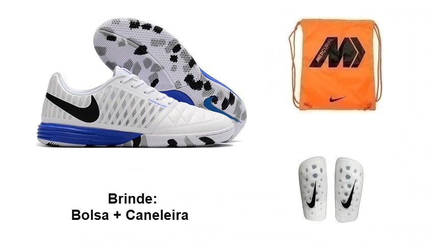 Chuteira Futsal Nike Lunar Gato 2 Ic (3) + Brindes