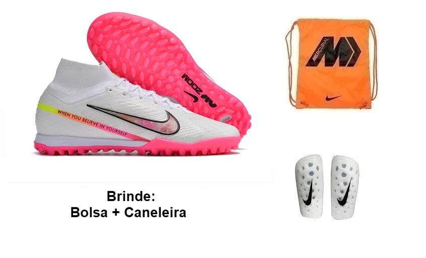 Chuteira Society Nike Air Mercurial Superfly 9 (Tf)