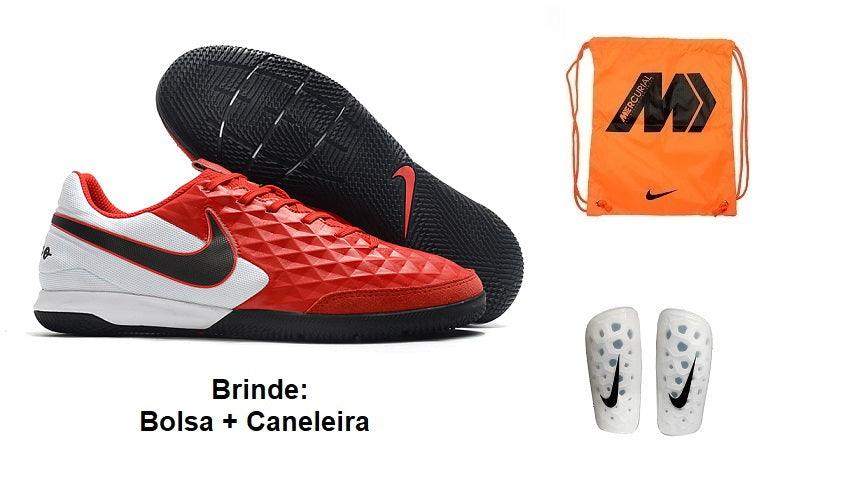 Chuteira Futsal Nike Tiempo Legend 8 Ic + Brindes