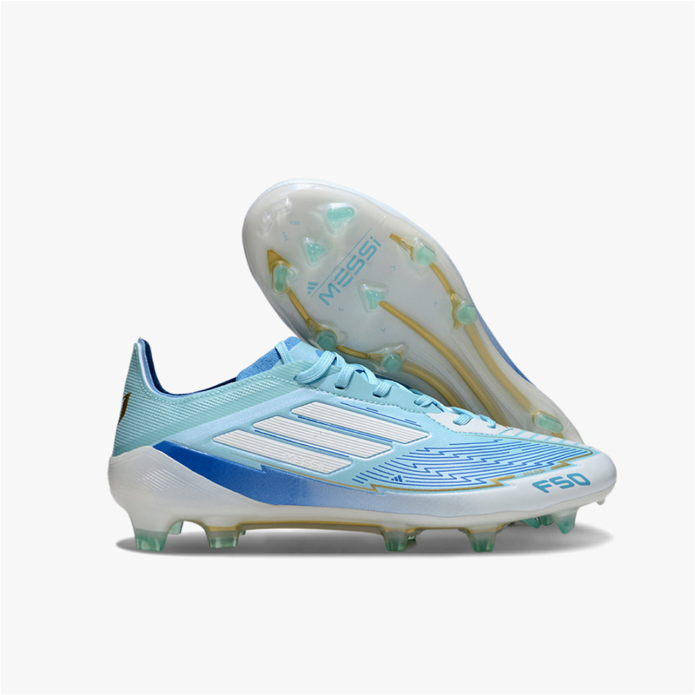 Chuteira Campo Adidas F50 Messi + Azul (Fg)