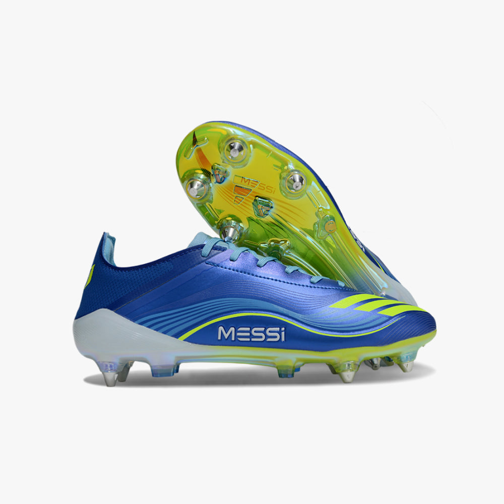 Chuteira Campo Adidas F50 Messi ( Sg ) - Azul Mix